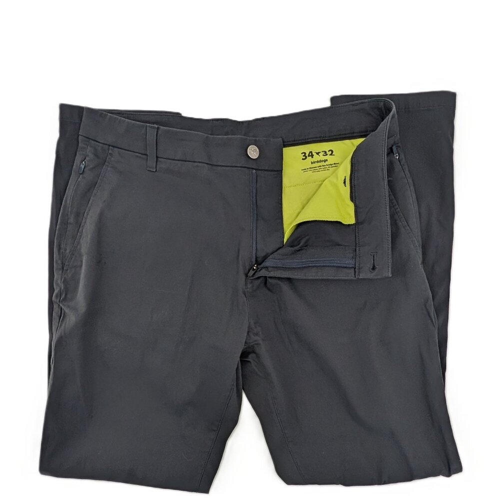 Birddogs Navy Blue Flex 5-Pocket Stretch Fit Pants Mens 34 - Picture 3 of 8